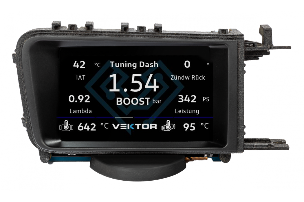 VEKTOR data display for VW Golf 7