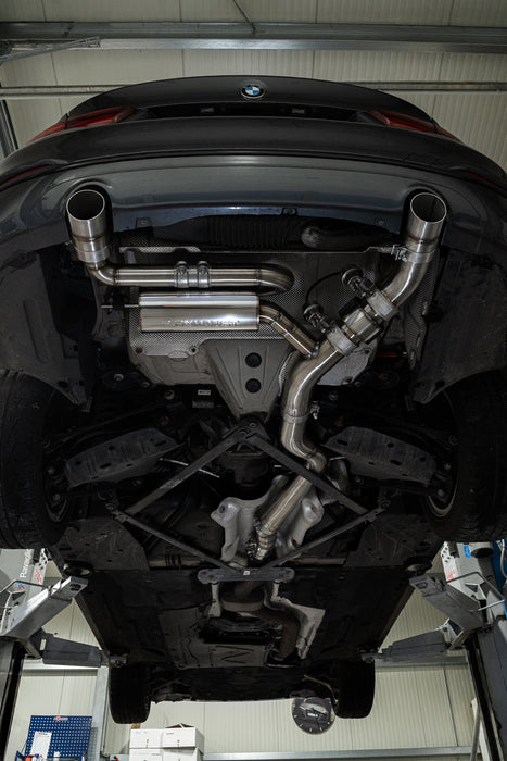 E-EXHAUST 3.5" ULTRA Abgasanlage – BMW F-Modell 340i OPF