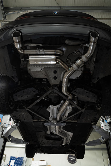 E-EXHAUST 3.5" ULTRA Abgasanlage – BMW F-Modell 340i ohne OPF