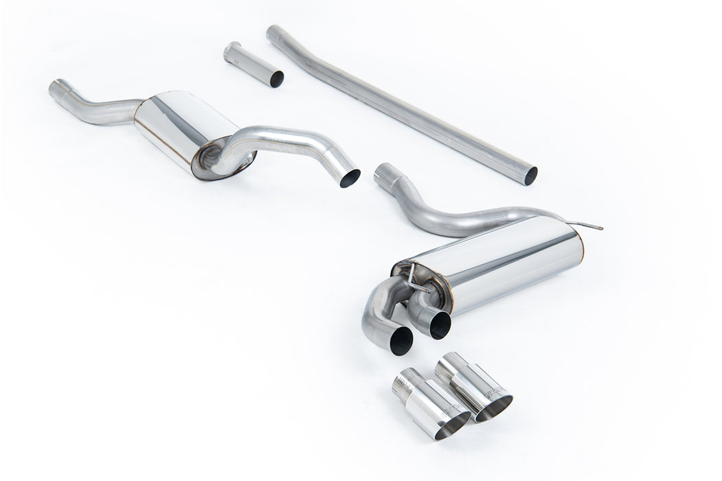 Audi Coupe UR quattro 10v Turbo – MILLTEK Abgasanlage ab Downpipe