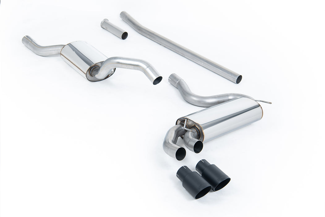 Audi Coupe UR quattro 10v Turbo – MILLTEK Abgasanlage ab Downpipe
