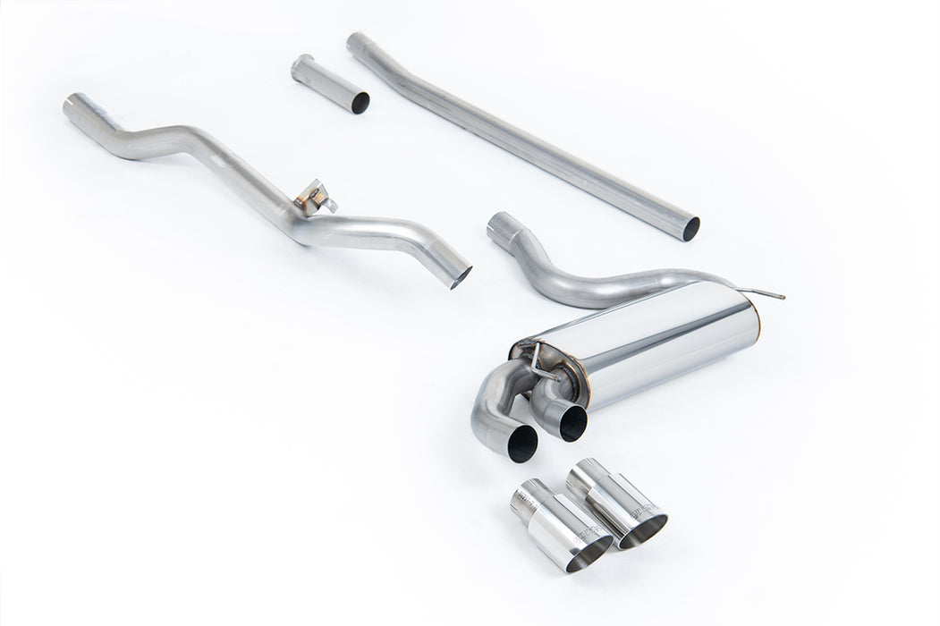 Audi Coupe UR quattro 10v Turbo – MILLTEK Abgasanlage ab Downpipe