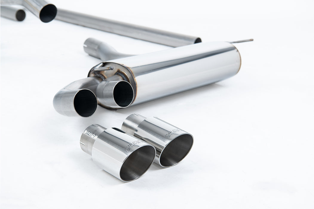 Audi Coupe UR quattro 10v Turbo – MILLTEK Abgasanlage ab Downpipe