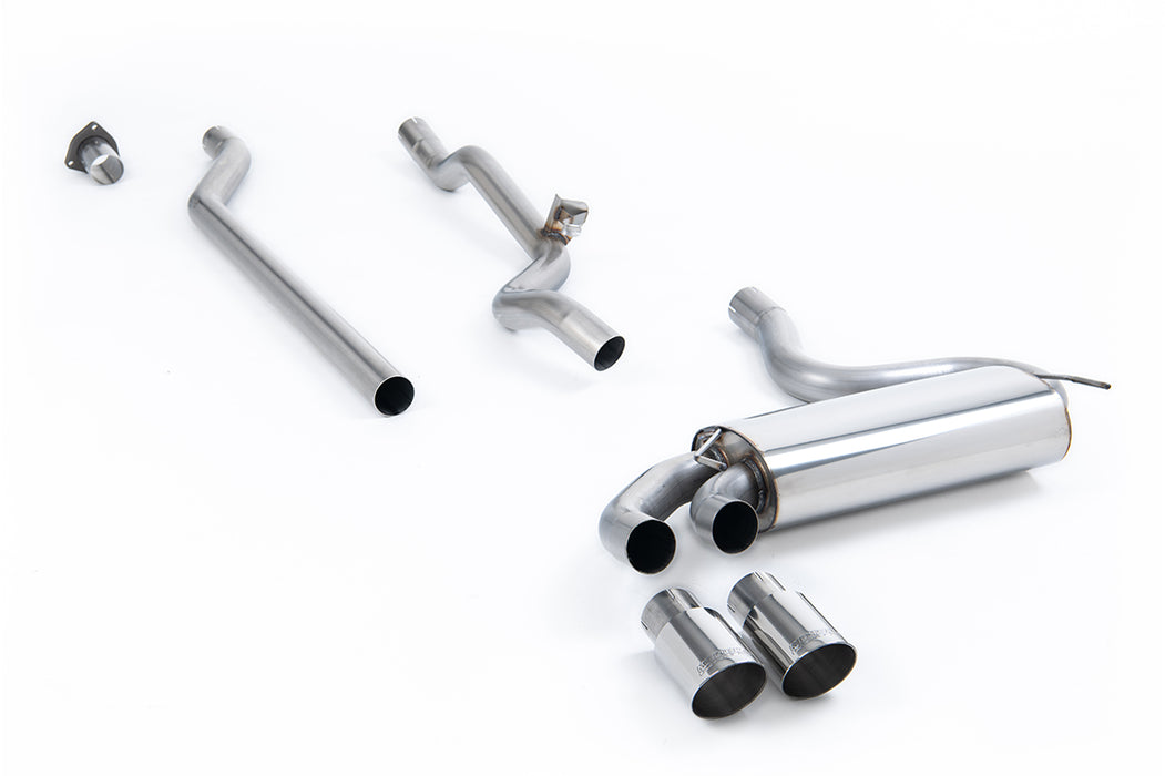 Audi Coupe UR quattro 20v Turbo – MILLTEK Abgasanlage ab Downpipe
