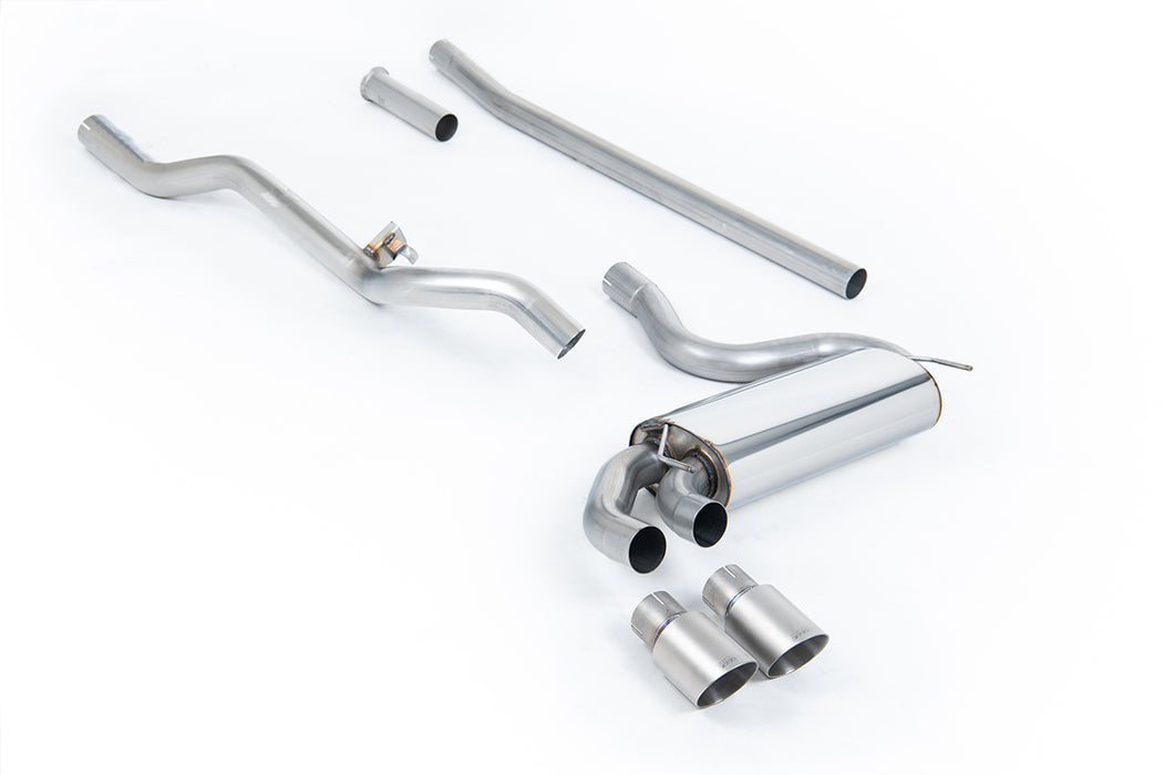 Audi Coupe UR quattro 10v Turbo – MILLTEK Abgasanlage ab Downpipe