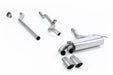 Audi Coupe UR quattro 20v Turbo – MILLTEK Abgasanlage ab Downpipe