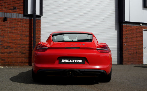 Porsche Boxster – MILLTEK Abgasanlage ab Katalysator