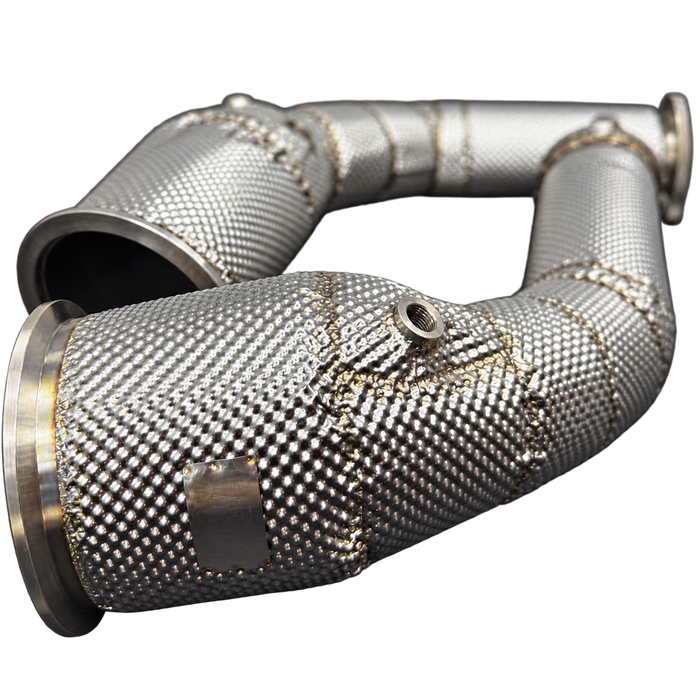 Downpipe Audi RS7 C8 4.0 TFSI aus Edelstahl mit Thermoisolierung