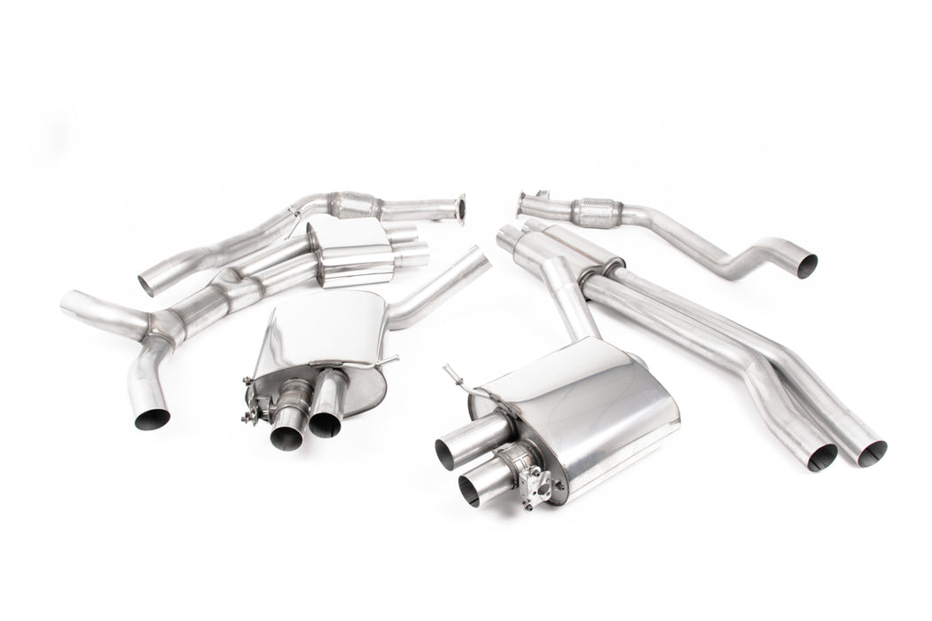 Audi RS5 B9.5 2.9 V6 Turbo Sportback, ohne OPF – MILLTEK Abgasanlage ab Katalysator