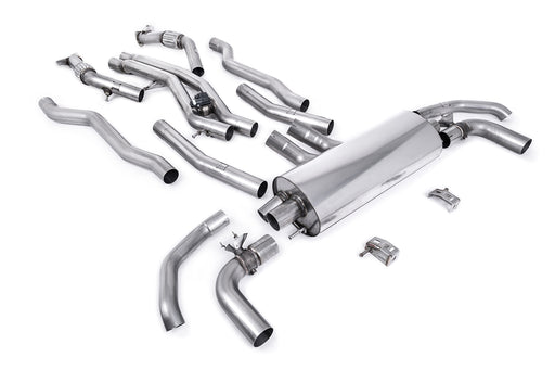Audi SQ7 4.0 V8 TT (Gasoline Vorfacelift), ohne OPF – MILLTEK Abgasanlage ab Katalysator