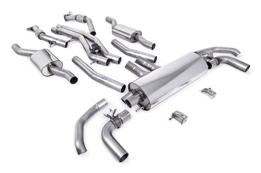 Audi SQ7 4.0 V8 TT (Gasoline Vorfacelift), ohne OPF – MILLTEK Abgasanlage ab Katalysator