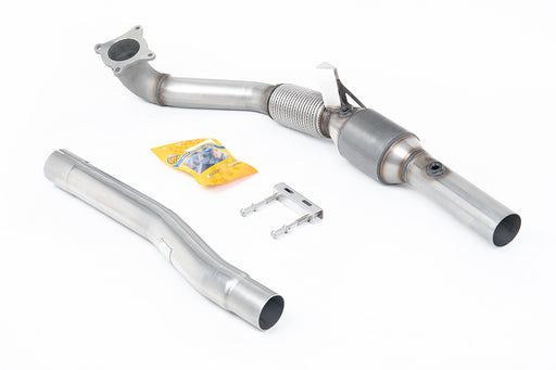 Audi TT Mk2 TTS quattro – MILLTEK Guss-Downpipe mit Race-Katalysator