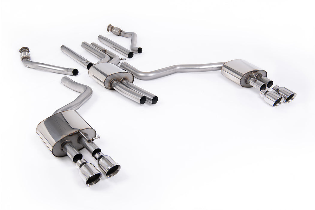 Audi A6 3.0TFSI V6 (S-Line Facelift) C7.5 – MILLTEK Abgasanlage ab Katalysator
