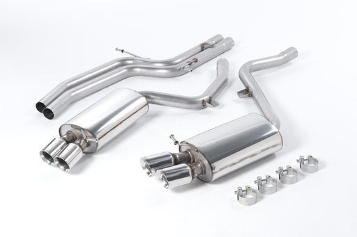 Audi S5 4.2 V8 B8 Coupé (Schaltgetriebe) – MILLTEK Abgasanlage ab Katalysator