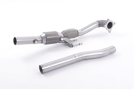 Audi A3 2.0T FSI quattro 5-Türer SportBack – MILLTEK Guss-Downpipe mit Race-Katalysator