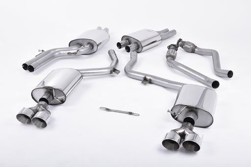 Audi S4 3.0 Supercharged V6 B8.5 – MILLTEK Abgasanlage ab Katalysator