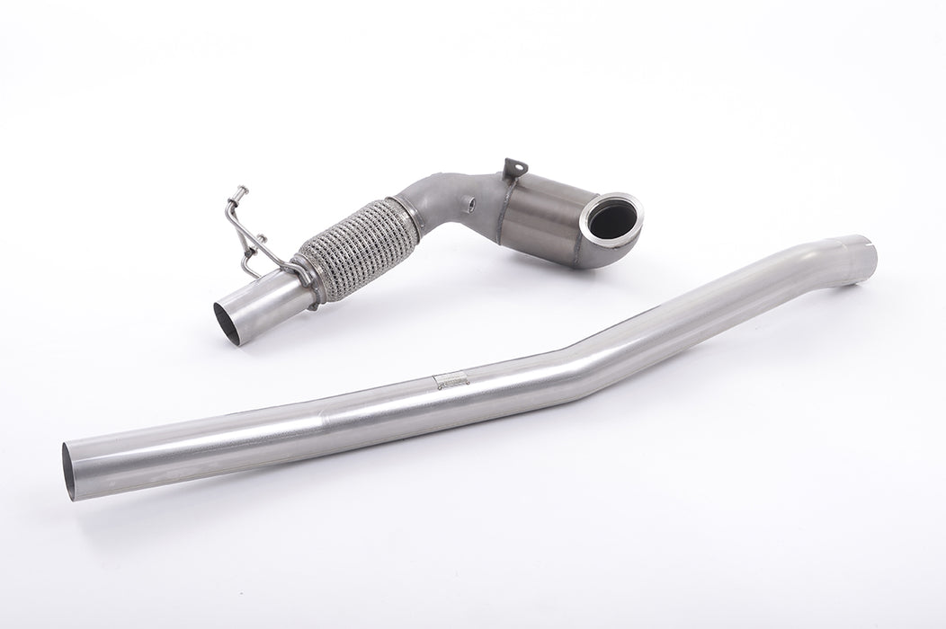 Audi S3 2.0 TFSI quattro 3-Türer 8V/8V.2, ohne OPF – MILLTEK Downpipe mit Sportkatalysator