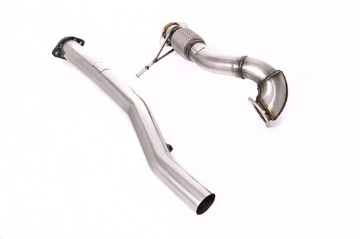 Audi TT 180 / 225 quattro Coupé & Roadster – MILLTEK Downpipe mit Katersatzrohr