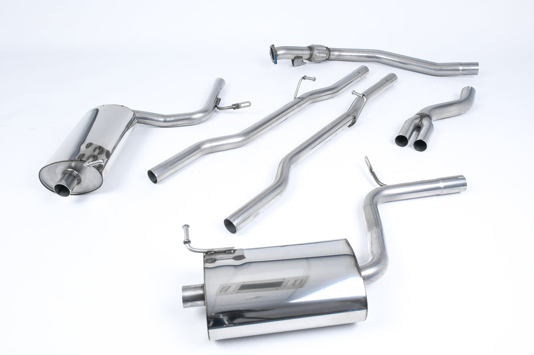 Audi A4 2.0 TFSI B7 quattro und DTM – MILLTEK Abgasanlage ab Katalysator