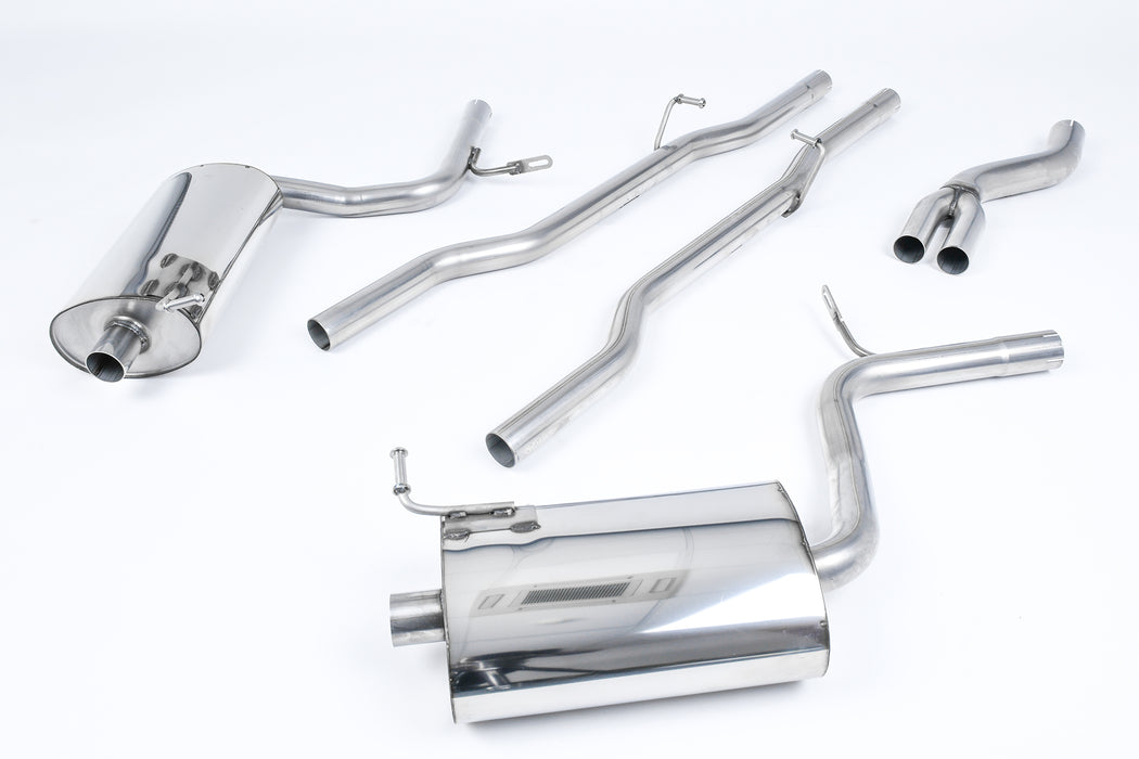 Audi A4 2.0 TFSI B7 quattro und DTM – MILLTEK Abgasanlage ab Katalysator