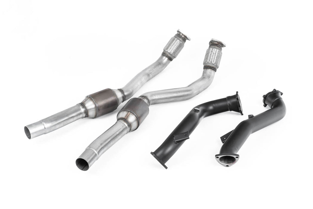 Audi RS6 C7 4.0 TFSI biturbo quattro inkl. Performance Edition – MILLTEK Downpipes mit Sportkatalysator