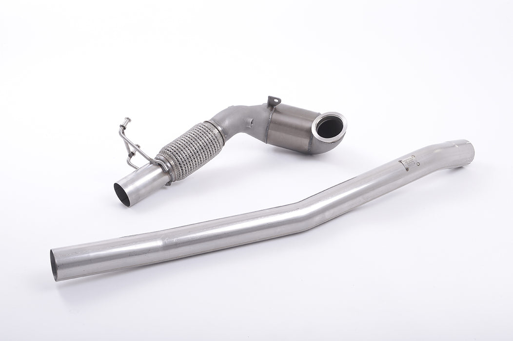 Audi TT Mk3 TTS 2.0TFSI Quattro, ohne OPF – MILLTEK Downpipe mit Sportkatalysator
