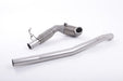 Audi TT Mk3 TTS 2.0TFSI Quattro, ohne OPF – MILLTEK Downpipe mit Sportkatalysator