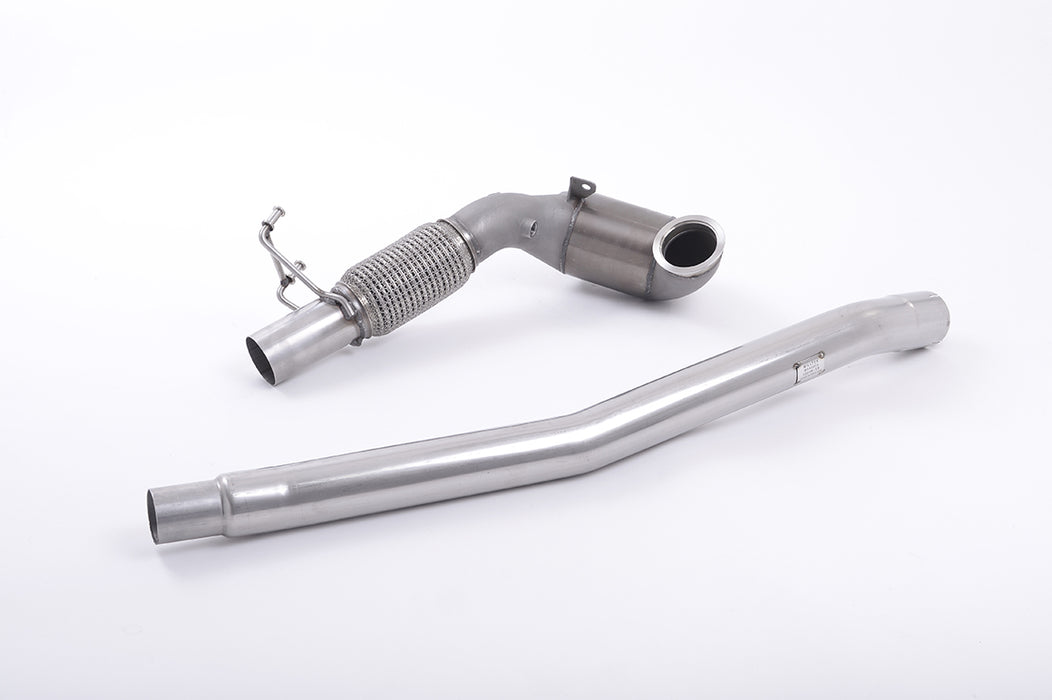Audi TT Mk3 TTS 2.0TFSI Quattro, ohne OPF – MILLTEK Downpipe mit Sportkatalysator