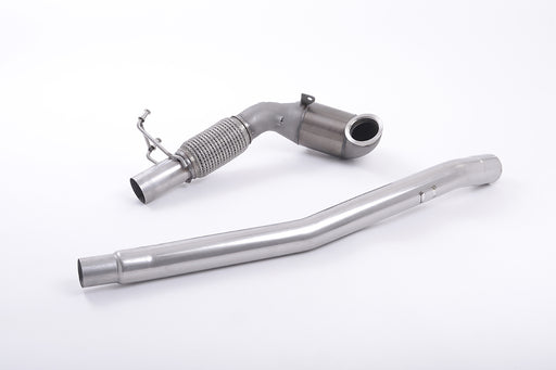 Audi TT Mk3 TTS 2.0TFSI Quattro, ohne OPF – MILLTEK Guss-Downpipe mit Race-Katalysator