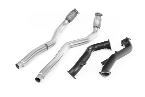 Audi S6 4.0 TFSI C7 quattro – MILLTEK Downpipes mit Katersatzrohr