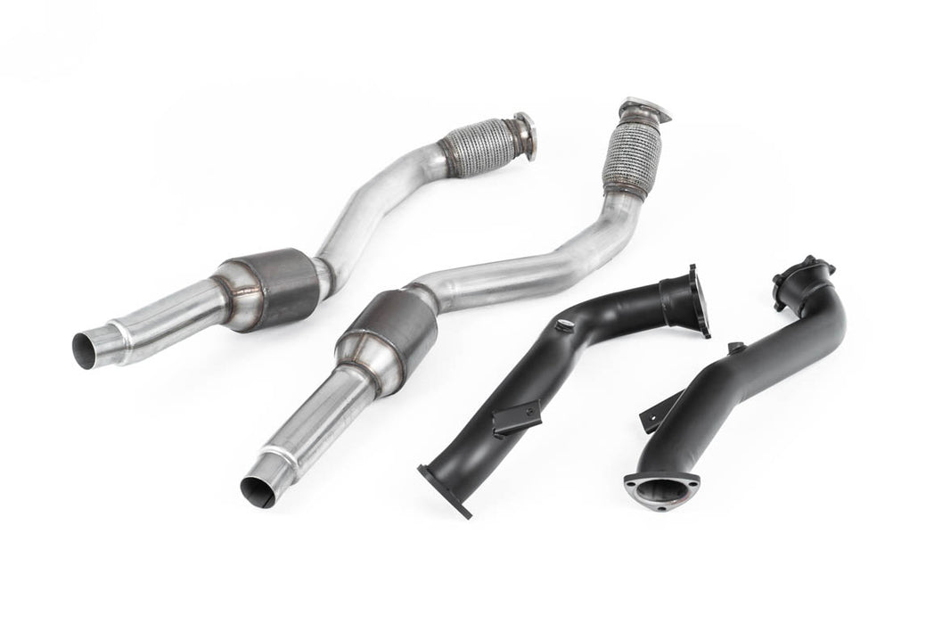 Audi RS6 C7 4.0 TFSI biturbo quattro inkl. Performance Edition – MILLTEK Downpipes mit Sportkatalysator