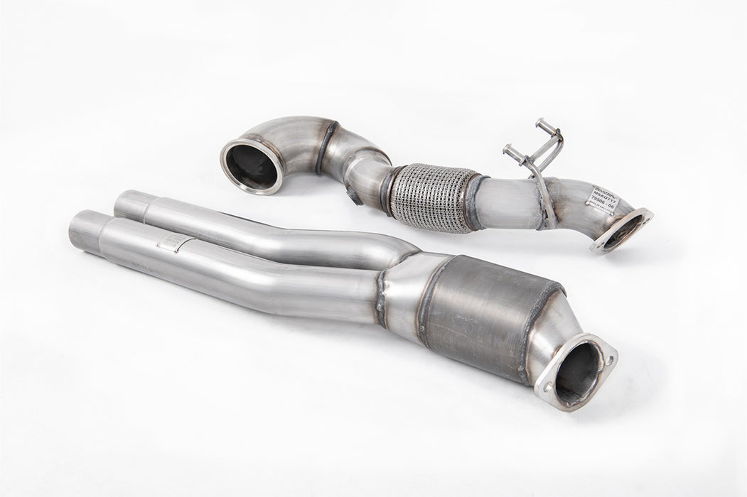 Audi RS3 Limousine 400 PS (8Y MQB EVO), ohne OPF – MILLTEK Downpipe mit Sportkatalysator