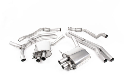Audi RS4 B9 2.9 V6 Turbo Avant, ohne OPF – MILLTEK Abgasanlage ab Katalysator