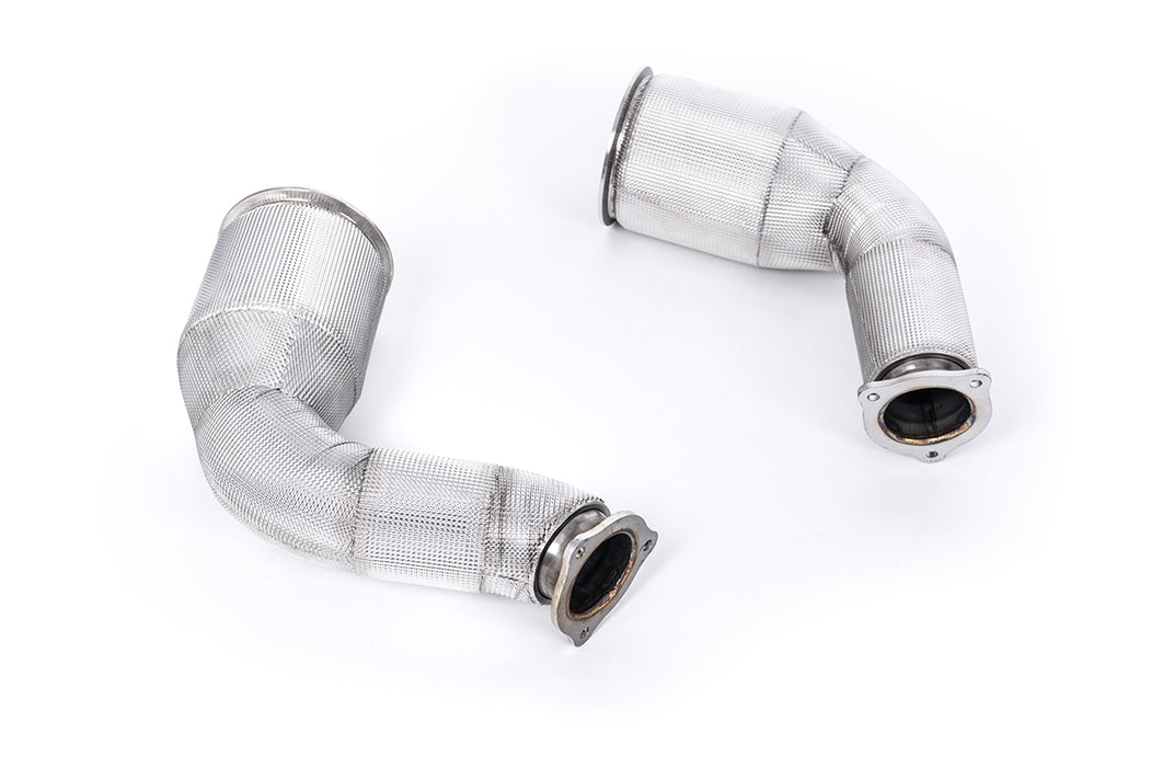 Audi RS5 B9 2.9 V6 Turbo Sportback, mit OPF – MILLTEK Downpipe mit Katersatzrohr