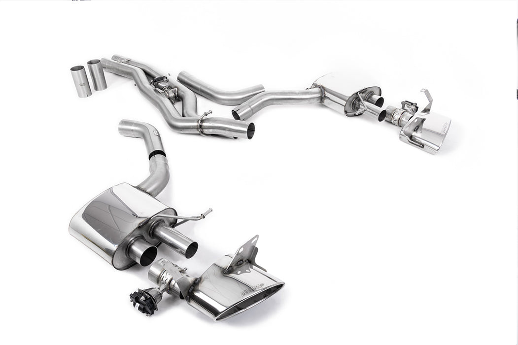 Audi RS6 C8 4.0 V8 bi-turbo in Performance Edition, mit OPF – MILLTEK Abgasanlage ab Vorrohr