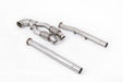 Audi RS3 Limousine 400 PS (8V MQB), mit OPF – MILLTEK Downpipe mit Katersatzrohr