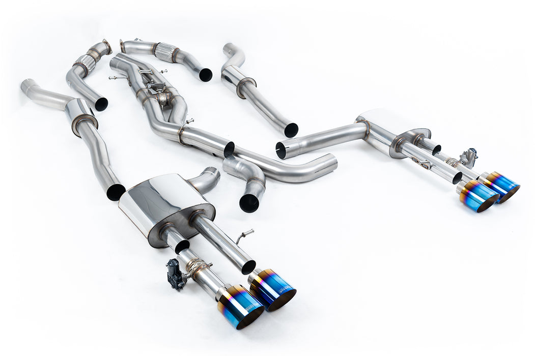 Audi S8 D5 4.0 TFSI V8 Limousine - Standard Wheel Base US, ohne OPF – MILLTEK Abgasanlage ab Katalysator