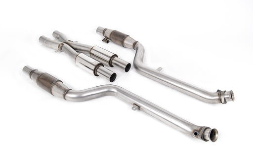 BMW 3er E90 M3 4.0 V8 Limousine – MILLTEK Sportkatalysator mit Downpipe