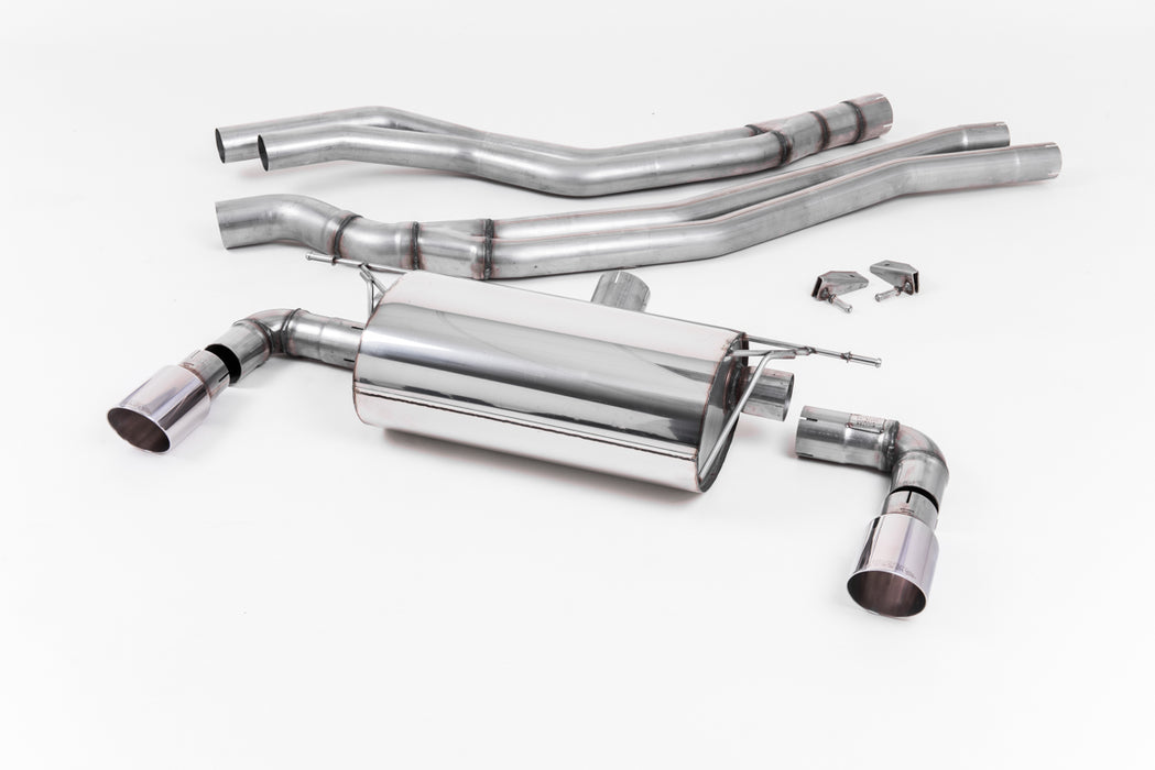 BMW 1er M140i 3 & 5-Türer F20 & F21 LCI, ohne OPF – MILLTEK Abgasanlage ab Katalysator