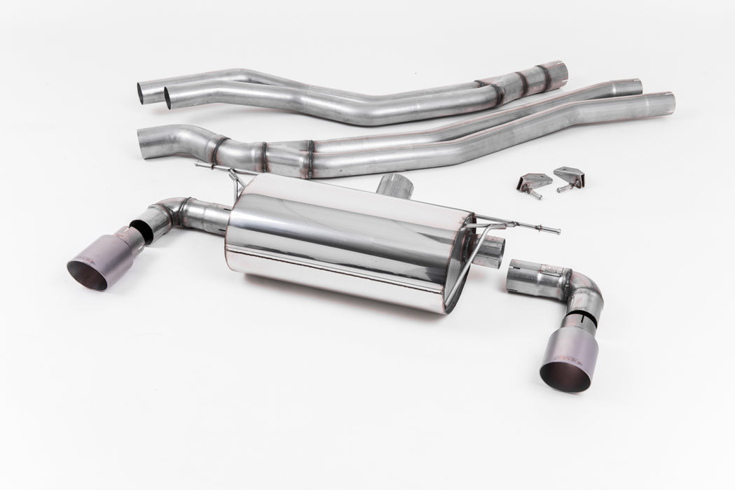 BMW 1er M140i 3 & 5-Türer F20 & F21 LCI, ohne OPF – MILLTEK Abgasanlage ab Katalysator