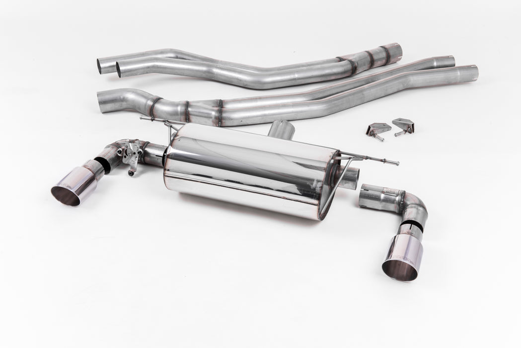 BMW 1er M140i 3 & 5-Türer F20 & F21 LCI, ohne OPF – MILLTEK Abgasanlage ab Katalysator