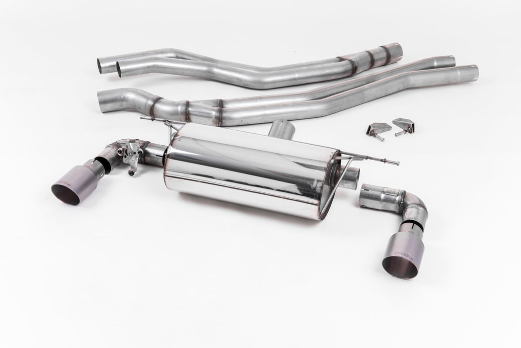 BMW 1er M140i 3 & 5-Türer F20 & F21 LCI, ohne OPF – MILLTEK Abgasanlage ab Katalysator