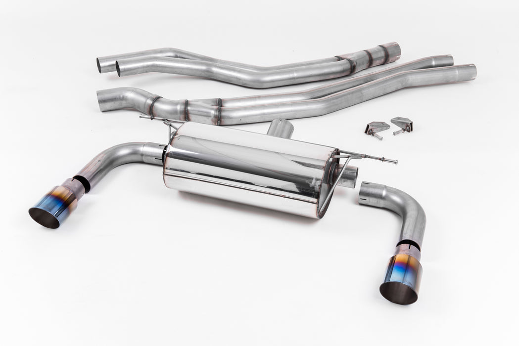 BMW 2er M240i Coupé (F22 LCI & None xDrive), ohne OPF – MILLTEK Abgasanlage ab Katalysator