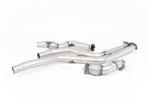 BMW 2er M2 Competition Coupé (F87) – MILLTEK Downpipes mit Katersatzrohr