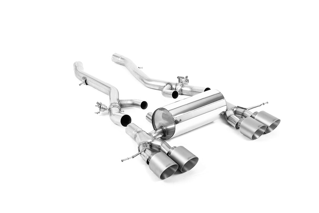 BMW 4er G82 M4 & M4 Competition S58 3.0 Turbo, mit OPF – MILLTEK Endschalldämpfer ab Hinterachse