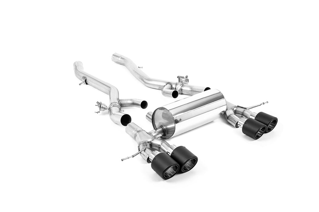 BMW 4er G82 M4 & M4 Competition S58 3.0 Turbo, mit OPF – MILLTEK Endschalldämpfer ab Hinterachse