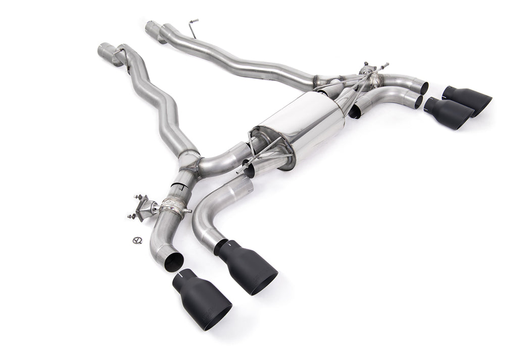 BMW 5er M5 & M5 Competition 4.4l Twin Turbo F90, ohne OPF – MILLTEK Endschalldämpfer ab Hinterachse