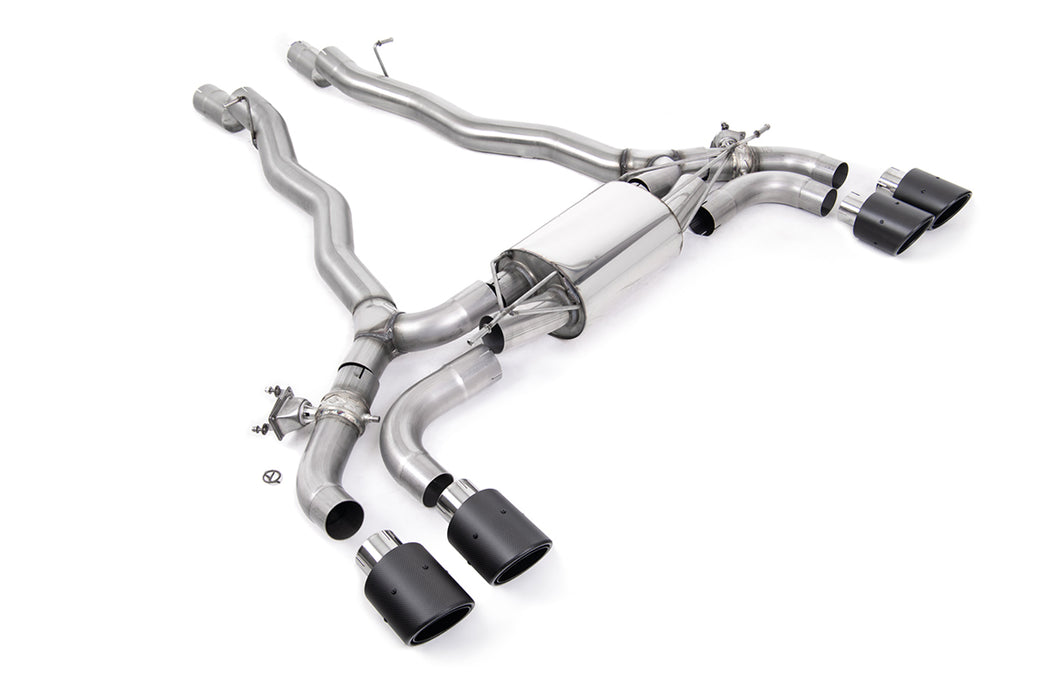 BMW 5er M5 & M5 Competition 4.4l Twin Turbo F90, ohne OPF – MILLTEK Endschalldämpfer ab Hinterachse