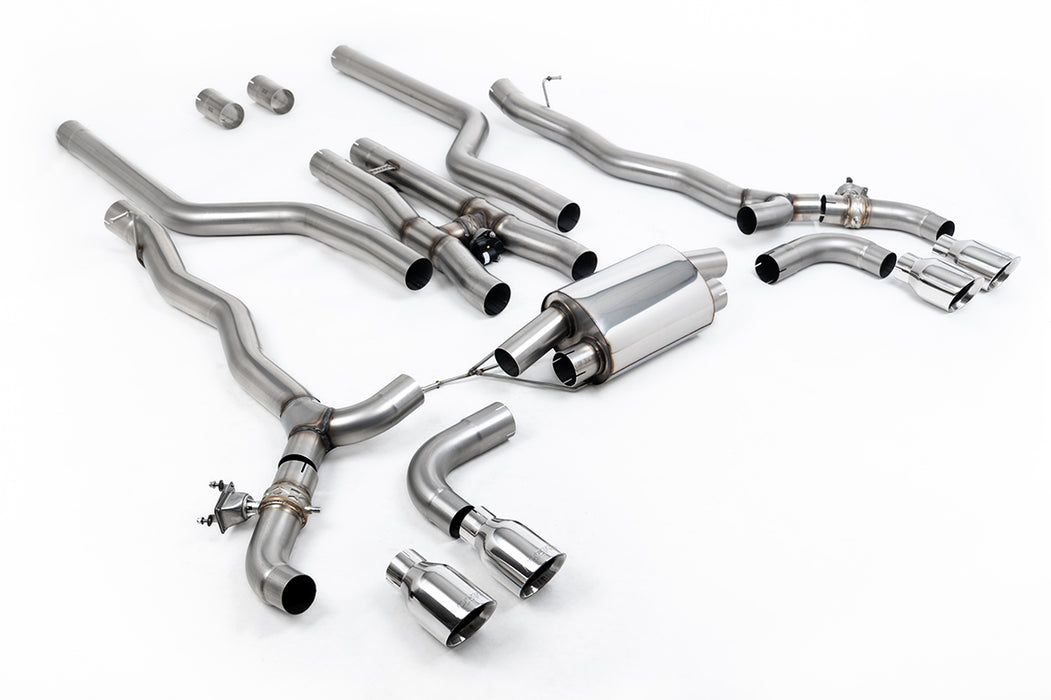 BMW 5er M5 & M5 Competition 4.4l Twin Turbo F90, mit OPF – MILLTEK Abgasanlage ab Katalysator
