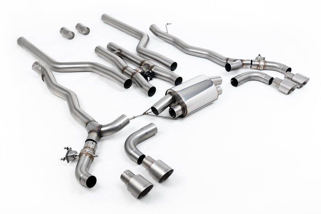 BMW 5er M5 & M5 Competition 4.4l Twin Turbo F90, mit OPF – MILLTEK Abgasanlage ab Katalysator